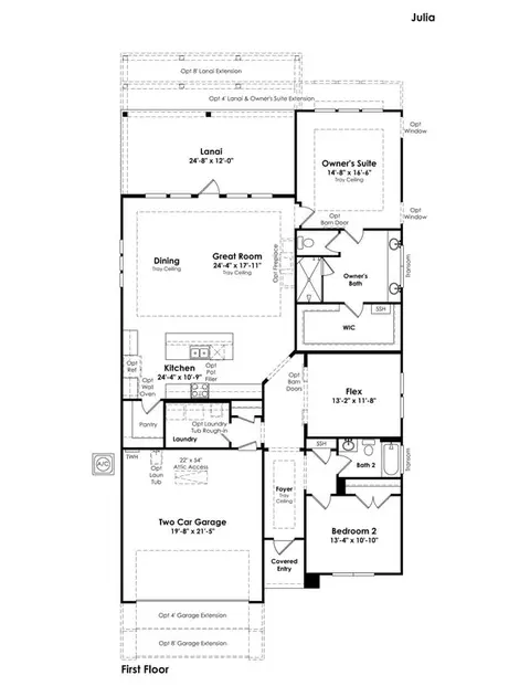 Floorplan - 806 Cresswind Blvd, Locust, NC 28097 photo 1 of 1