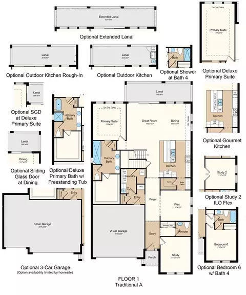 Floorplan - 19337 Lochside Ln, Mount Dora, FL 32757 photo 1 of 2