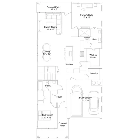 Floorplan - 308 Cypress Fork Trl, Saint Cloud, FL 34772 photo 1 of 2