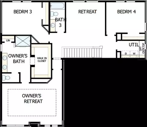 Floorplan - 917 Cherrystone Loop, Buda, TX 78610 photo 2 of 2