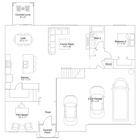 Floorplan - 11934 Violet Moonstone Dr, Parrish, FL 34219 photo 1 of 2