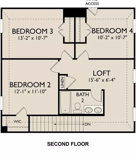 Floorplan - 3993 Olin Way, Celina, TX 75009 photo 1 of 2