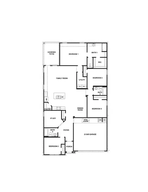 Floorplan - 5546 Harriet St, Bryan, TX 77807 photo 1 of 1