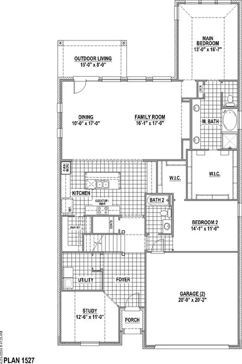 Floorplan - 4805 Triadic Ln, Prosper, TX 75078 photo 1 of 5