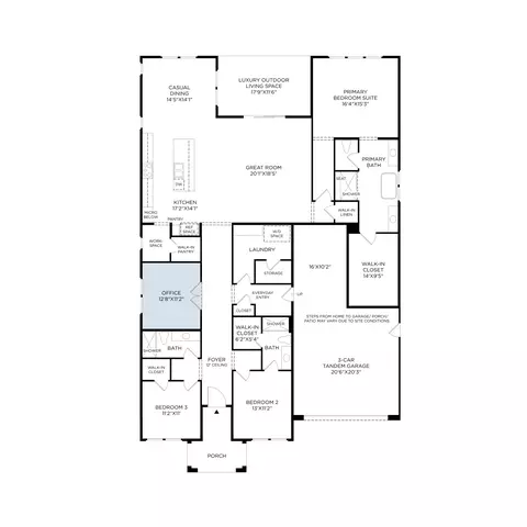 Floorplan - 3171 Boca Way, Tracy, CA 95377 photo 2 of 2