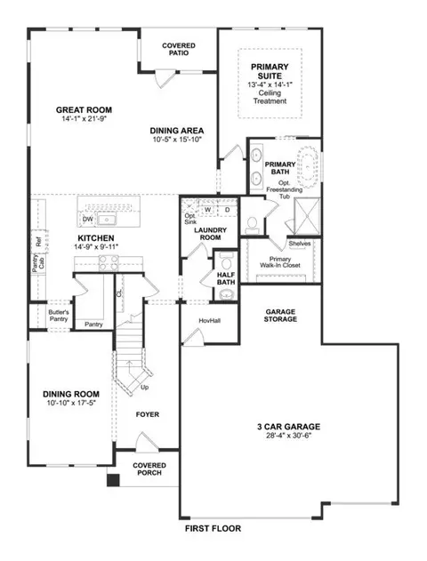 Floorplan - 201 Eldridge Dr, Sealy, TX 77474 photo 1 of 2
