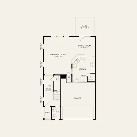 Floorplan - 3810 Pee Dee St, Monroe, NC 28110 photo 1 of 2