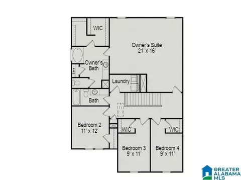 Floorplan - 7310 Upland Loop, Leeds, AL 35094 photo 2 of 2