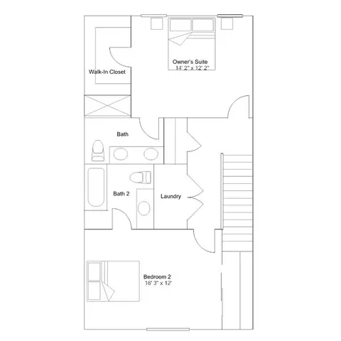 Floorplan - 9811 31st Ave SE UNIT B2, Everett, WA 98208 photo 2 of 2