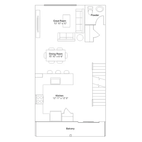 Floorplan - 9811 31st Ave SE UNIT B2, Everett, WA 98208 photo 1 of 2
