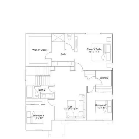 Floorplan - 7955 Black Ledge Way, Antelope, CA 95843 photo 2 of 2