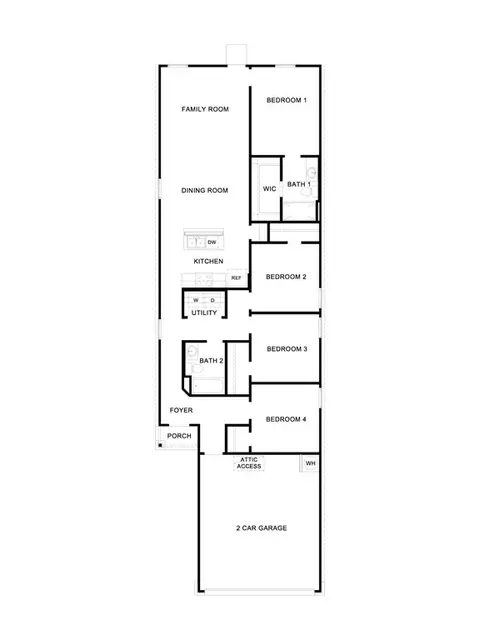 Floorplan - 208 Varner Way, Maxwell, TX 78656 photo 1 of 1