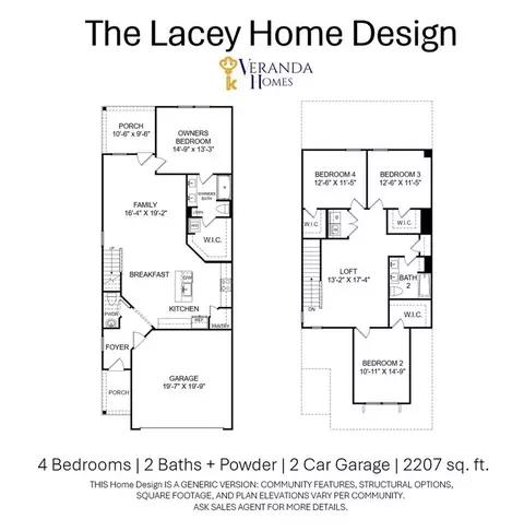 Floorplan - 2011 Bellagio Dr, Sumter, SC 29153 photo 1 of 1