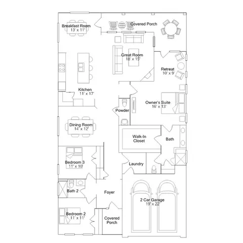 Floorplan - 5480 Redbud Rd, Lancaster, SC 29720 photo 1 of 4