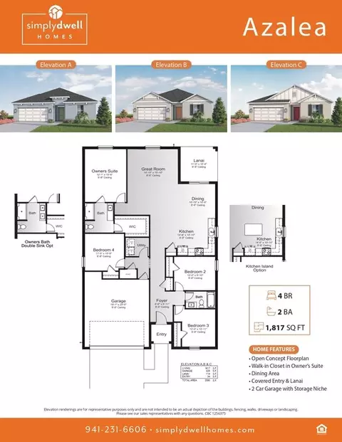 Floorplan - 4638 Hawthorn Ave, Parrish, FL 34219 photo 1 of 1