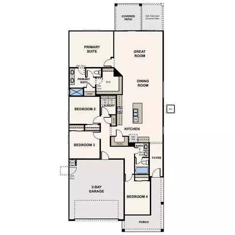 Floorplan - Models Closed, Maricopa, AZ 85138 photo 1 of 2