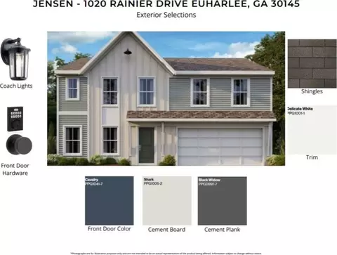 Exterior - 1020 Rainier Dr, Euharlee, GA 30145 photo 2 of 12