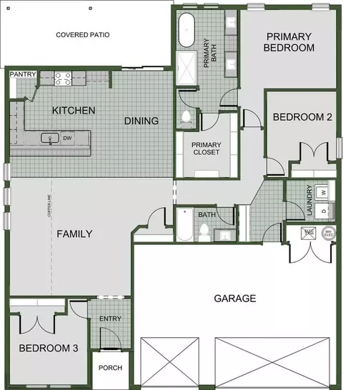 Floorplan - 210 Ryker Rdg, Centerton, AR 72719 photo 1 of 1
