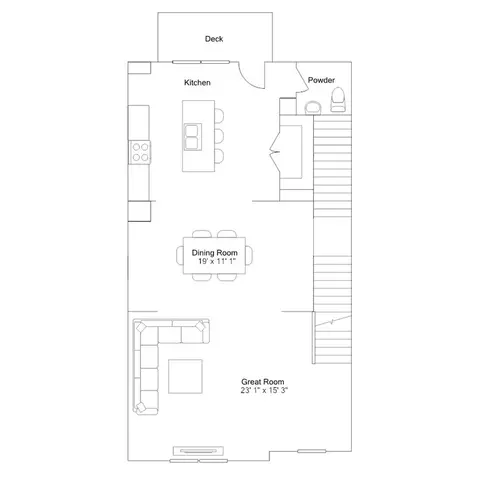 Floorplan - 460 Laurel Chase Dr, Garner, NC 27529 photo 2 of 3