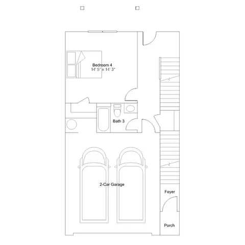 Floorplan - 460 Laurel Chase Dr, Garner, NC 27529 photo 1 of 3
