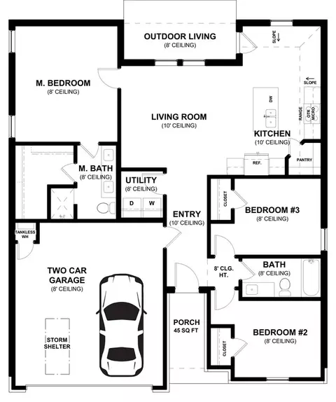 Floorplan - 2800 Heather Hvn, Moore, OK 73160 photo 2 of 4