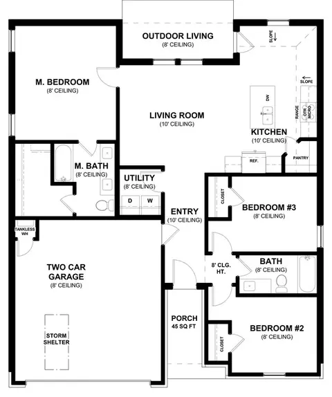 Floorplan - 2800 Heather Hvn, Moore, OK 73160 photo 1 of 4