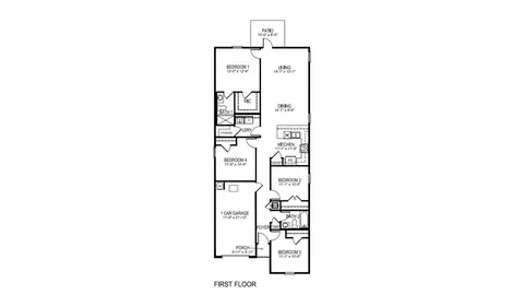 Floorplan - 18512 Caffee Dr, Vance, AL 35490 photo 1 of 2