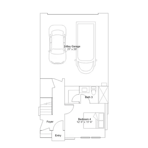 Floorplan - 117 Waterfowl, Irvine, CA 92618 photo 1 of 3