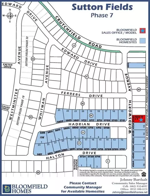 View/Area - 4520 Wordsworth Ave, Celina, TX 75009 photo 8 of 8
