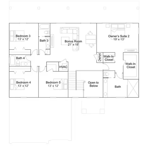 Floorplan - 20100 Everwood Dr, Estero, FL 33928 photo 2 of 2