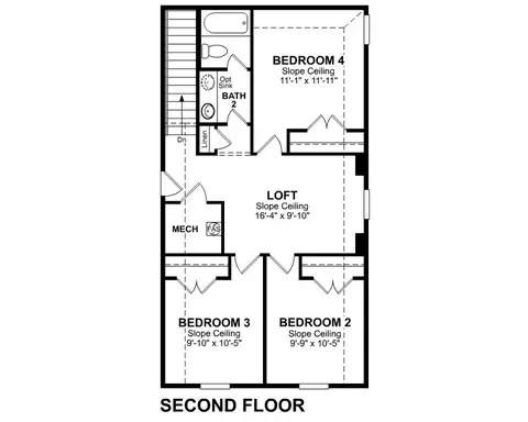 Floorplan - 1005 Rountree Ct, Celina, TX 75009 photo 2 of 2