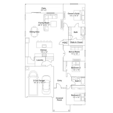 Floorplan - 18 W Runnion Rd, Sequim, WA 98382 photo 1 of 1