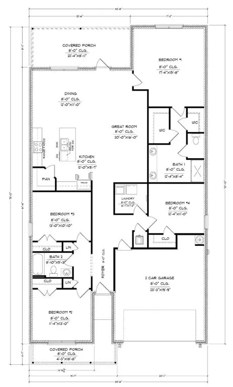 Floorplan - 11023 Elemis Dr, Daphne, AL 36526 photo 2 of 2