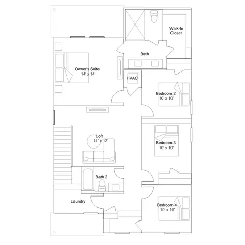 Floorplan - 3319 Mindfullness Dr, Clermont, FL 34714 photo 2 of 2