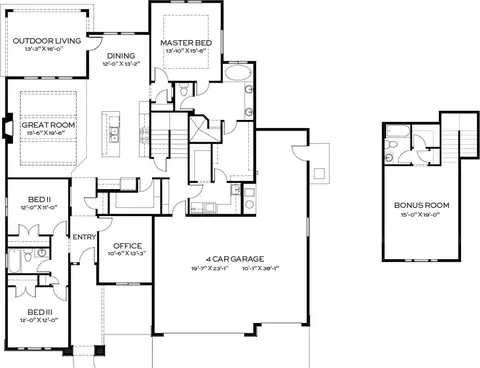 Floorplan - 497 N Morehouse Ave, Eagle, ID 83616 photo 1 of 1