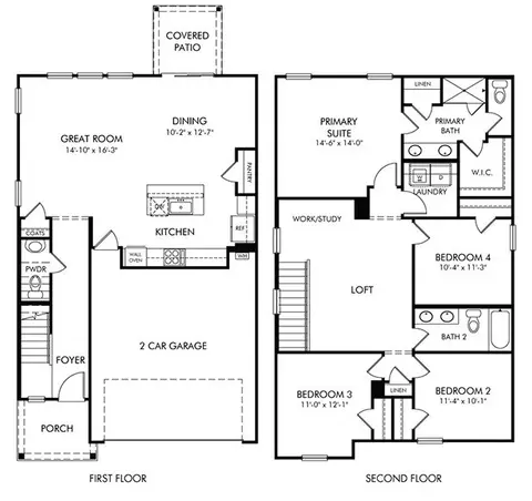 Floorplan - 1012 Saint Lawrence Dr, Garner, NC 27529 photo 1 of 1