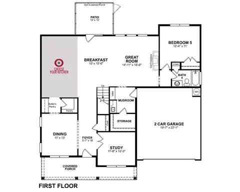 Floorplan - 1009 Opal Ln, Durham, NC 27705 photo 1 of 2