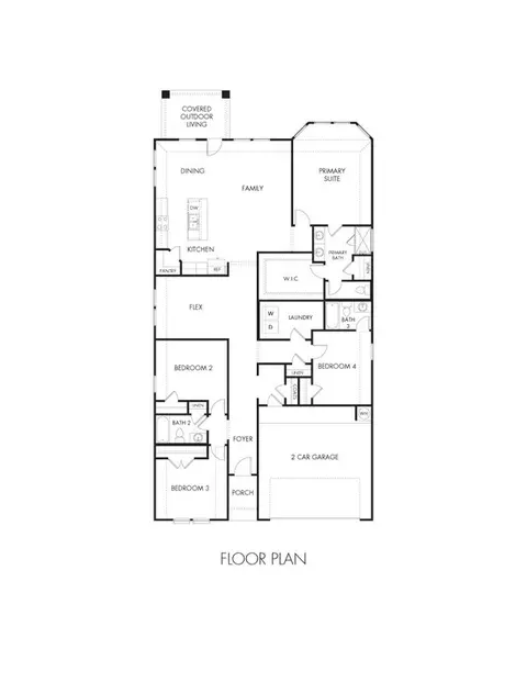 Floorplan - 335 Callahan Loop, Buda, TX 78610 photo 1 of 1