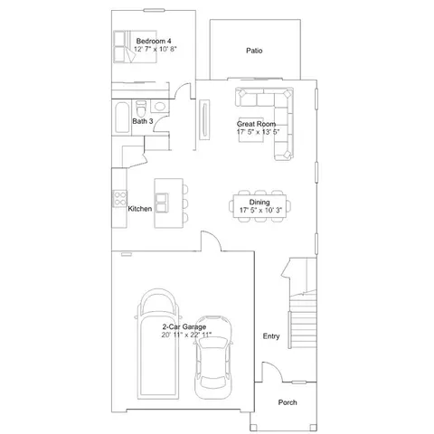 Floorplan - 8103 W White Willow St, Eagle, ID 83616 photo 1 of 2