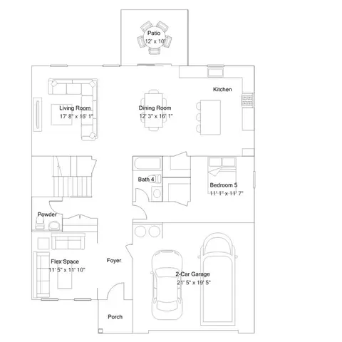 Floorplan - 3458 Chota Ln, Bethlehem, GA 30620 photo 1 of 4