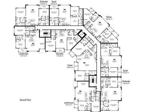 Floorplan - Unit 406, Lewes, DE 19958 photo 2 of 3