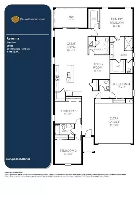 Floorplan - 7835 Glen Lily Pl, Parrish, FL 34219 photo 1 of 1