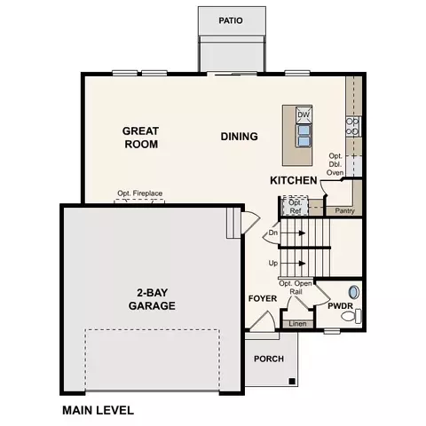 Floorplan - 295 Clear Granite Way, Eagle Mountain, UT 84005 photo 1 of 3