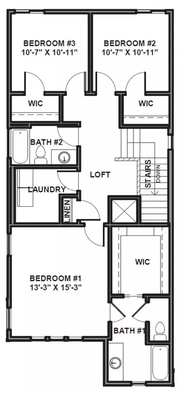 Floorplan - 2007 E Corriente Dr #342, Salem, UT 84653 photo 2 of 3