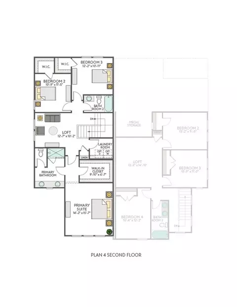 Floorplan - 209 Simba St, Georgetown, TX 78626 photo 2 of 3