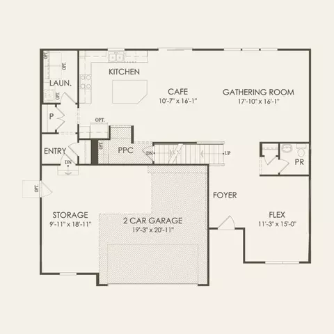 Floorplan - 22188 Prairie Dr, Macomb, MI 48042 photo 1 of 2