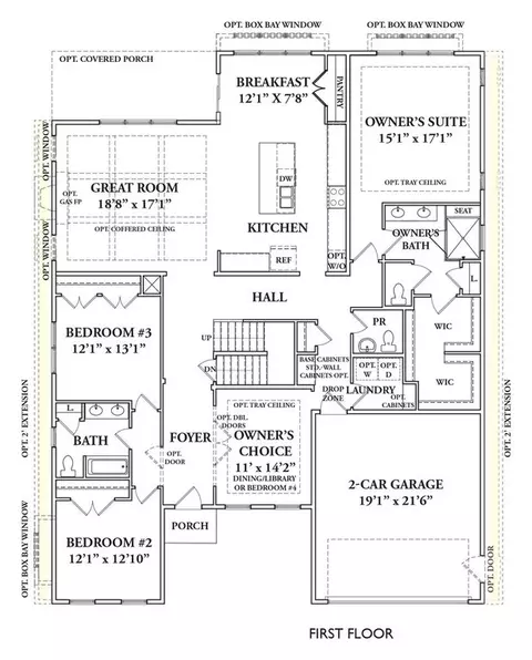 Floorplan - 988 Brookfield Dr, Dover, DE 19901 photo 1 of 2