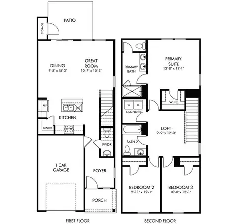Floorplan - 117 Kerwin Ct, Greer, SC 29651 photo 1 of 1