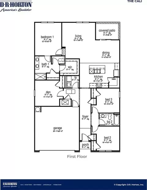 Floorplan - 176 William Clark Blvd, Santee, SC 29142 photo 1 of 1