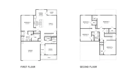 Floorplan - 705 Spruce Cir, Calera, AL 35040 photo 2 of 3